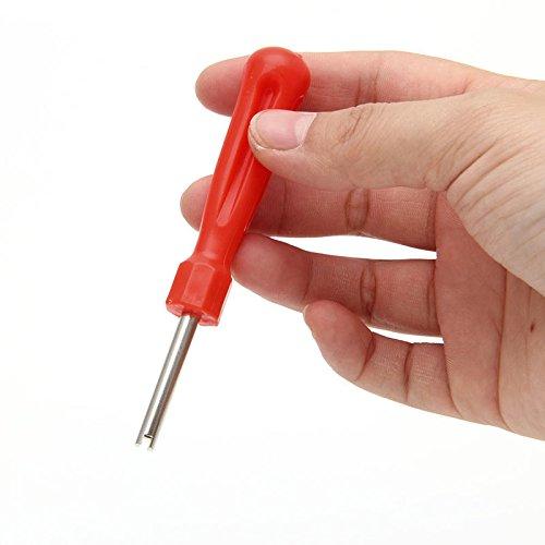 VORCOOL Tire Valve Core 5 Отвертка для защиты от насекомых 1 Ключ для защиты от насекомых Отвертка для защиты от насекомых Клапан для мотоциклетных шин