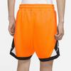 Jordan Баскетбольные тренировочные шорты Dri-Fit с сетчатыми вставками, мужские штаны, оранжевые CV3087-803