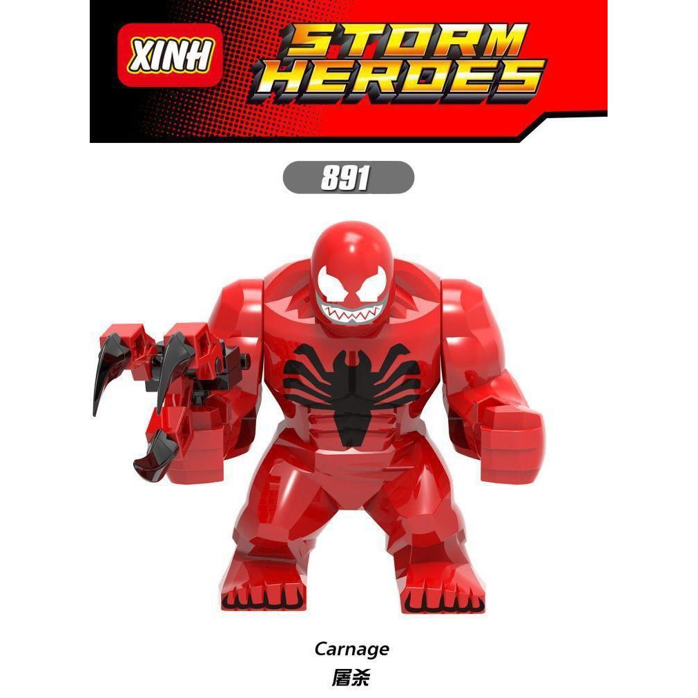 Lego-Venom-Carnage-Riot-Anti-Venom-Marvel Super Heroes большой