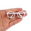 Plush Doll Glasses Accessory Round Frame 6.5/9.5Cm Eyewear Clear Lens