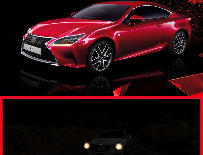 Lexus IS250/IS300 (06-12) Modified LED Daytime Running Lights Headlight Assembly