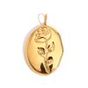 DIY Jewelry Making Necklace Pendant Practical Stainless Steel Gold Tone Pendant Charms For Handmade Accessories