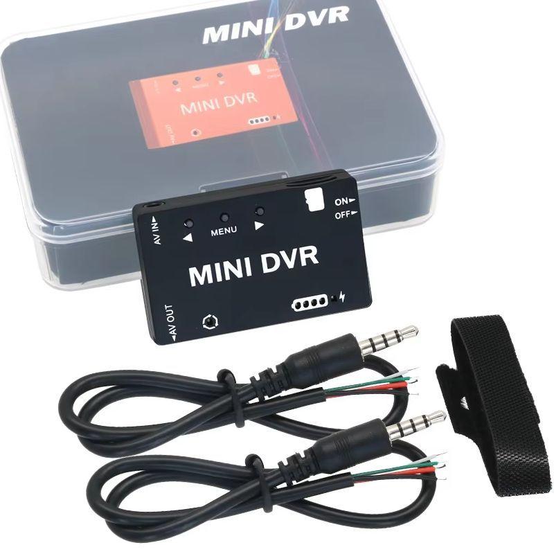 FPV Recorder Mini DVR Module NTSC/PAL Switchable Built-in Battery Video Audio Recording Board for FPV Goggles Racing Drone
