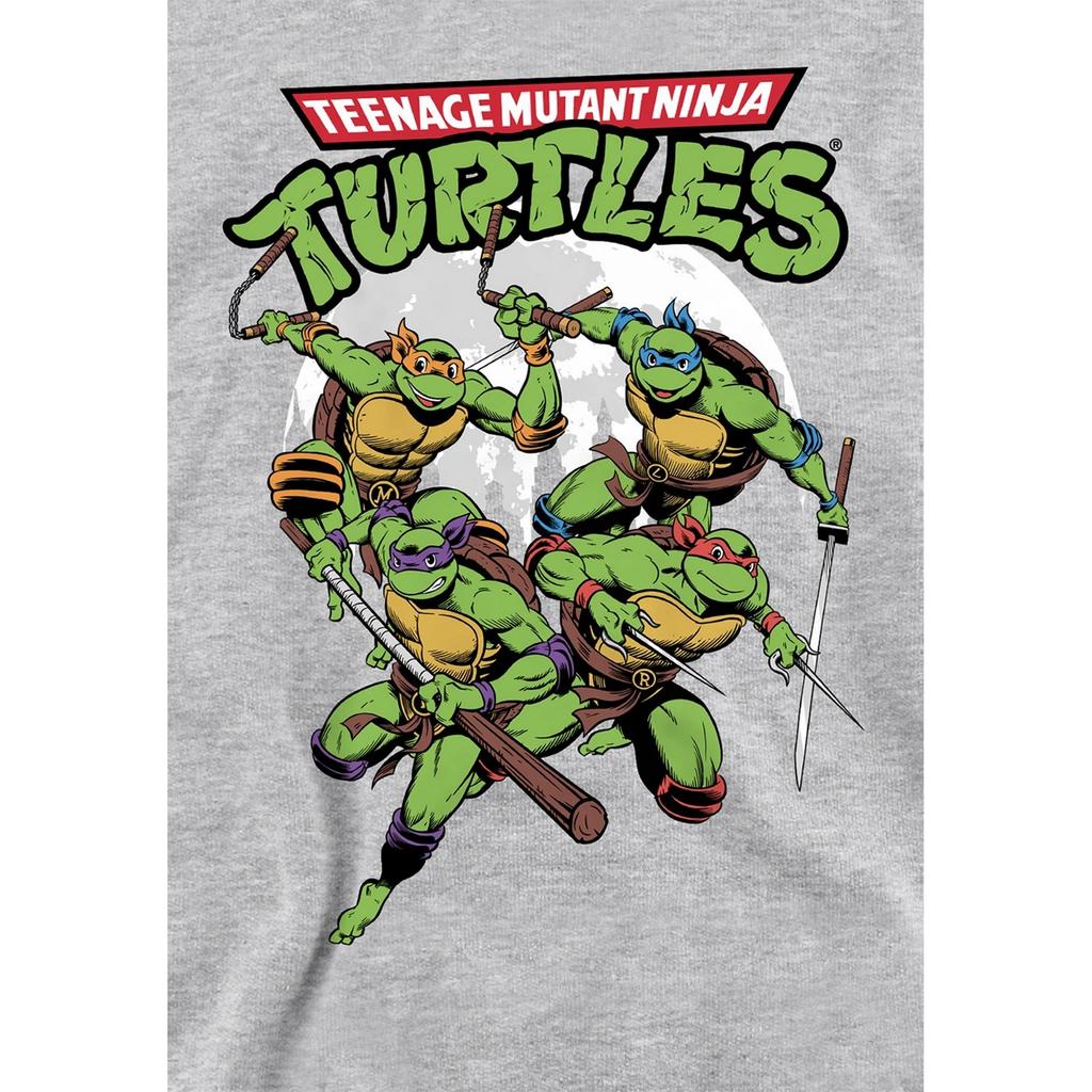 TMNT Childrens/Kids Midnight Group Pullover Hoodie
