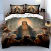 Religious figure with halo. Bedding sets Duvet cover sets Duvet covers Pillowcases(1 * Duvet Cover 2 * Pillowcases without duvet insert)
