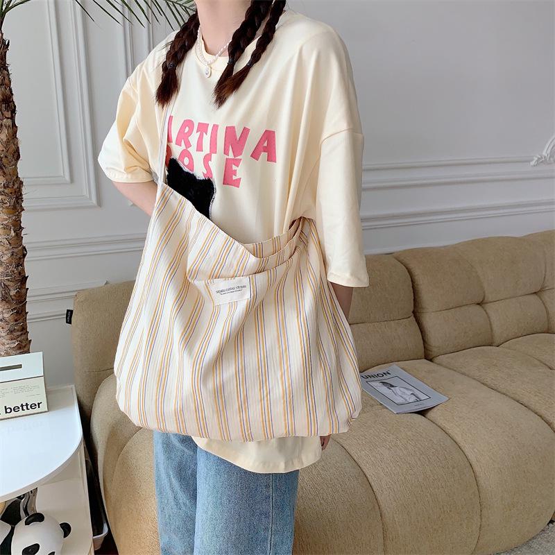 Холщовая сумка кроссбоди с леопардовым принтом - Модная, Вместительная женская сумка через плечо