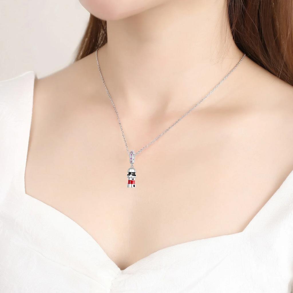 Медная Архитектура Замок Башня Колесо Обозрения Шармы Подходят для Оригинальных Подвесок Браслетов Ожерелий Женские DIY Изысканные Ювелирные Изделия