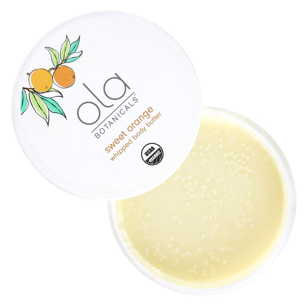 Dr. Mercola Ola Botanicals, Whipped Body Butter, Sweet Orange, 113G(4Oz)