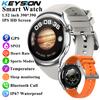 KEYSION 2025 Новые смарт-часы с жестовым управлением, 1,52-дюймовый AMOLED HD-экран, Bluetooth, вызов, спорт, фитнес, GPS-трекер, монитор здоровья, умные часы
