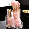 Clear Acrylic Makeup Brush Holder Desk Cosmetic Organiser Lipstick Storage Lipstick Storage Holder