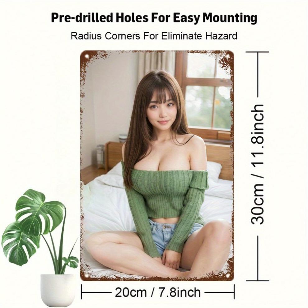 Retro Aluminum Wall Art for Unique Home Room Garage Man Cave Cafe Decor Perfect Gift xcmxin