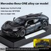 1:32 Металлическая литая модель суперкара Mercedes Benz Amg One со звуком и светом Коллекционные предметы Хобби Подарки на день рождения для парня