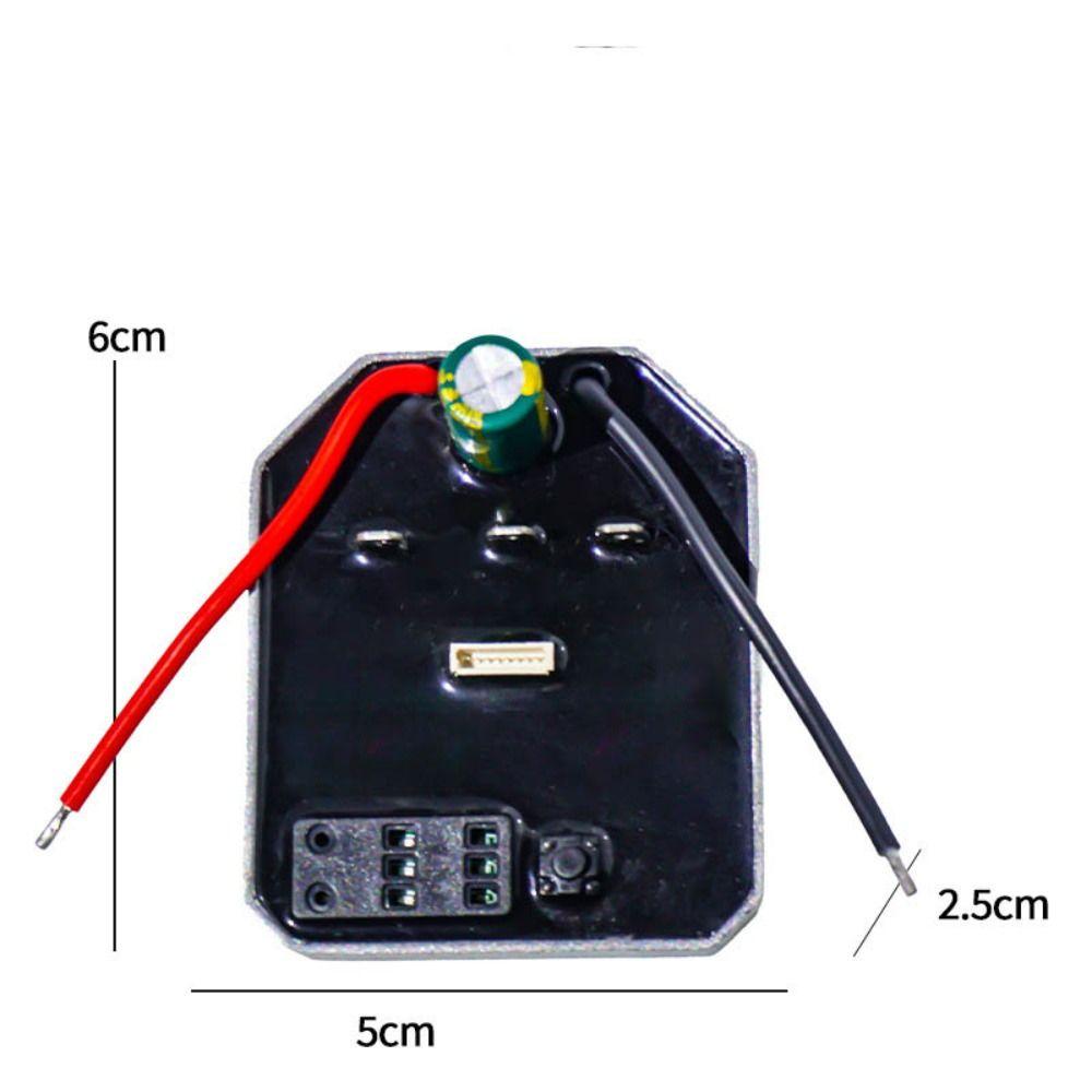 Плата контроллера электрического гайковерта 40A Алюминиевый корпус Печатная плата Переключатель скорости Электроинструмент Переключатель скорости