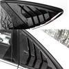 For Volkswagen Jetta MK7 2019-2025 Car Rear Louver Window Side Shutter Cover Trim Sticker Vent Scoop Carbon Fiber Accessories