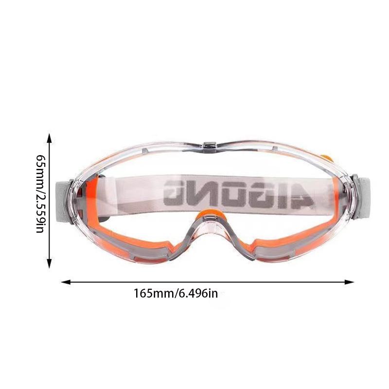 Мужские Женские Модные Защитные Очки Ударопрочные Линзы Прозрачные Надеваются Поверх Очков
