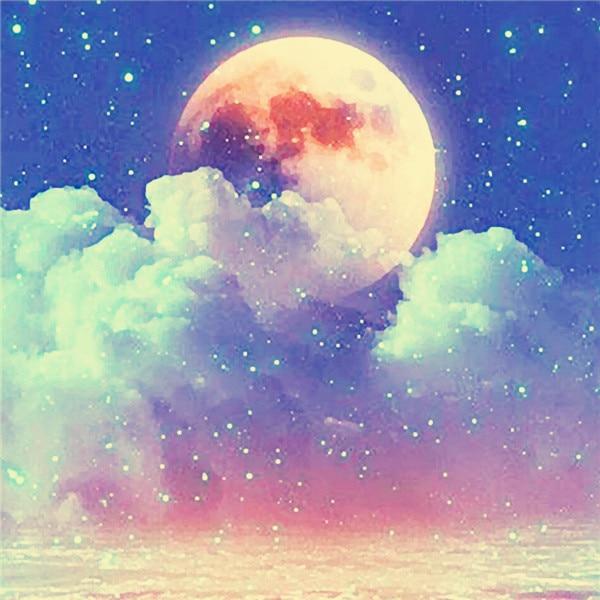 Алмазная картина, новый пейзаж, дерево, 5D DIY, Алмазная вышивка, распродажа, Луна, картины из стразов, мозаика, домашний декор