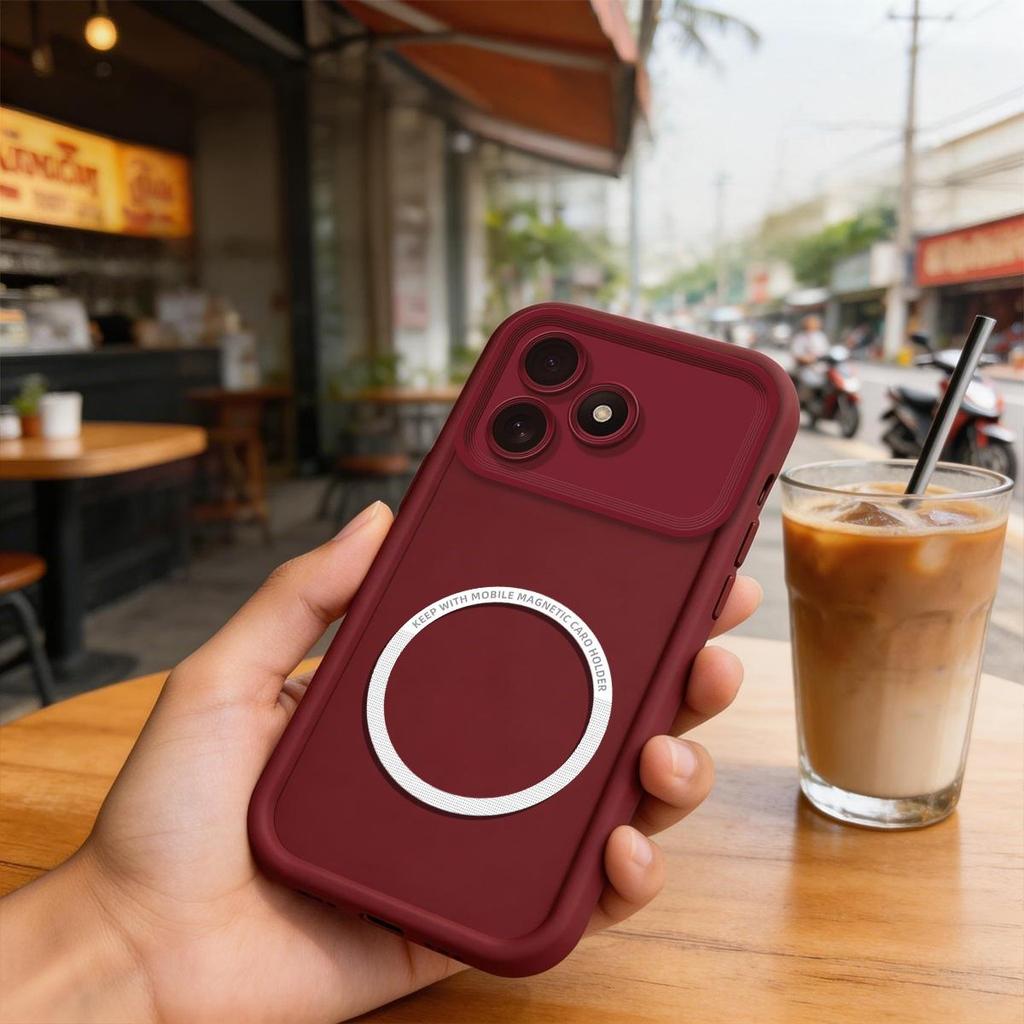 Матовый, приятный для кожи ТПУ чехол для телефона OPPO A6c, ударопрочный, мягкая крышка