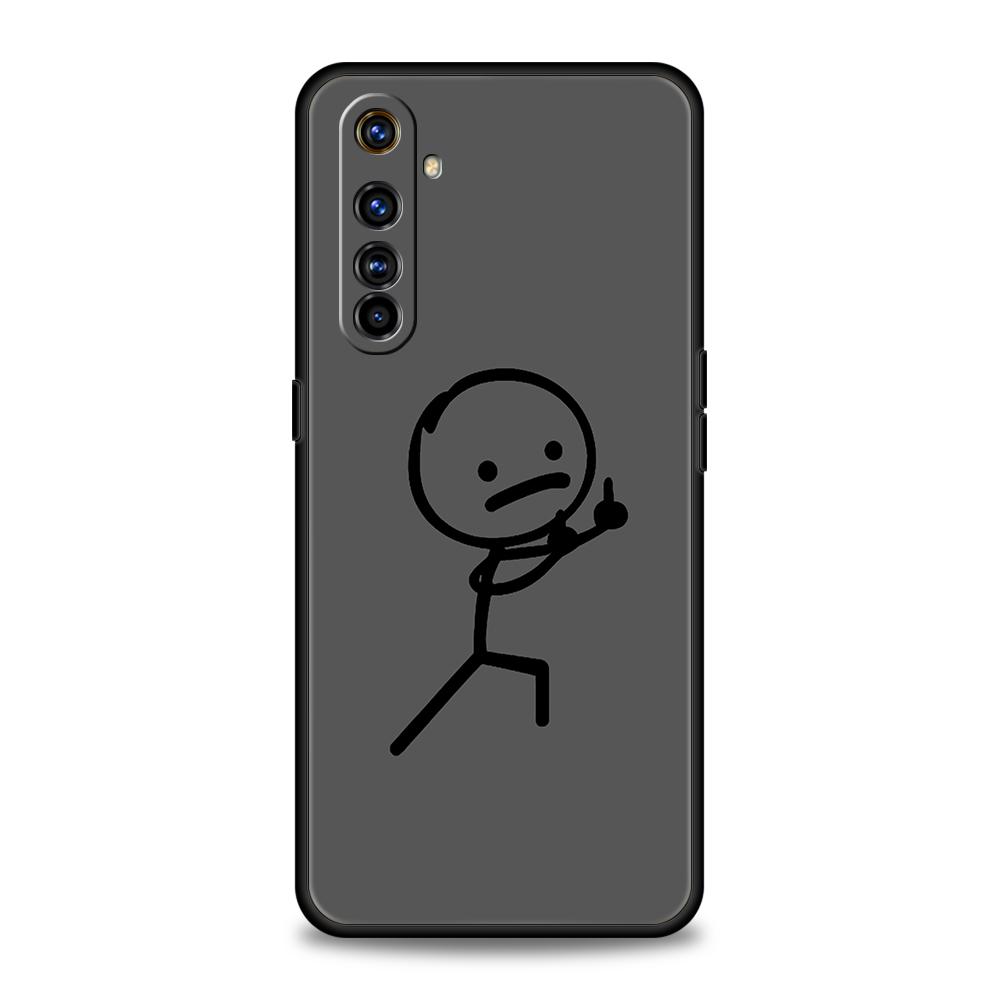 Мультяшный чехол Matchman для телефонов Realme 8 9 10 8i 9i 6 7 GT2 C21 C25 C11 GT Neo 3T Pro Plus 5G, противоударный силиконовый чехол-сумка Capa