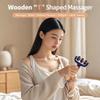Wood Handle Roller Massage Stick Spiky Roller Body Massage Tool Massage Roller  Muscle Relaxation