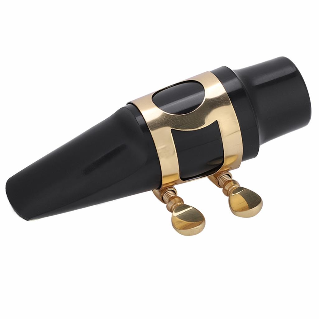 Альт-саксофон Мундштук для саксофона из АБС-пластика с колпачком Металлическая пряжка Подушечки для тростей Музыкальные инструменты