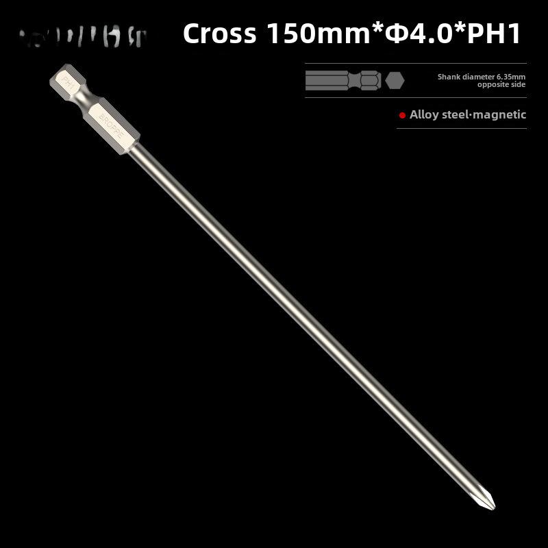 Магнитная крестовая отвертка BROPPE с электрической дрелью и пневматической насадкой