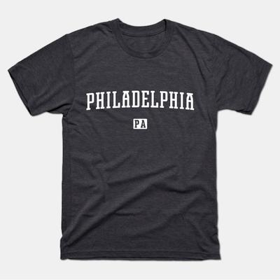 Футболка Филадельфия | Футболка Филадельфия Пенсильвания | Футболка Philly Унисекс