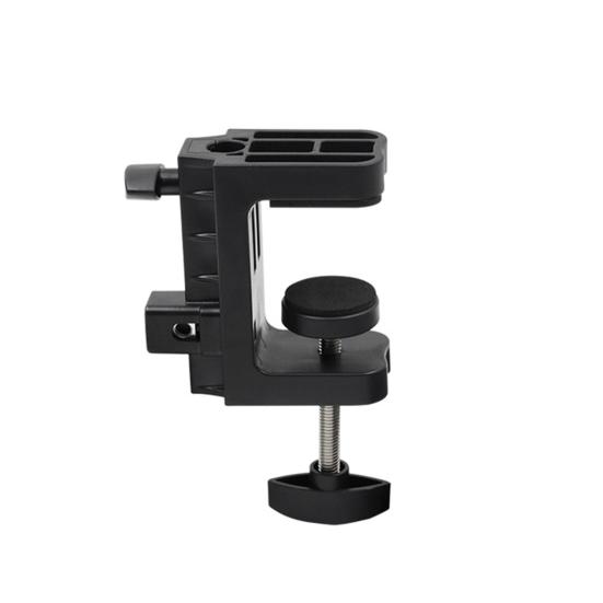 Universal C-Clamp Desktop Mount Holder Stand 360-Degree Rotation Compact Size Portable Table Support Clamp