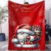 Рождественская фантазия Фланелевый плед Снеговик Санта Спальня Накидка на диван Кемпинг Декор для детской комнаты Плед Детям Парам Семье Друзьям