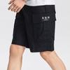 Li Ning Skateboard Series Cargo Multi-Pocket Loose Sports Shorts Men Shorts Black AKSR121-1