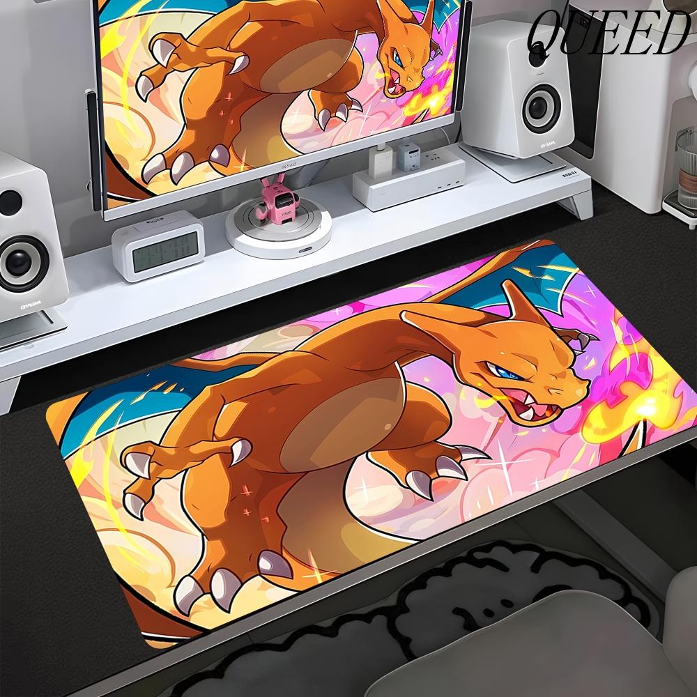 XXL Mouse Pad Pc Keyboard Mouse Desk Mat Large Gamer PPokemons Cartoon Rubber Carpet Computer Gaming Accessories HD Mousepad