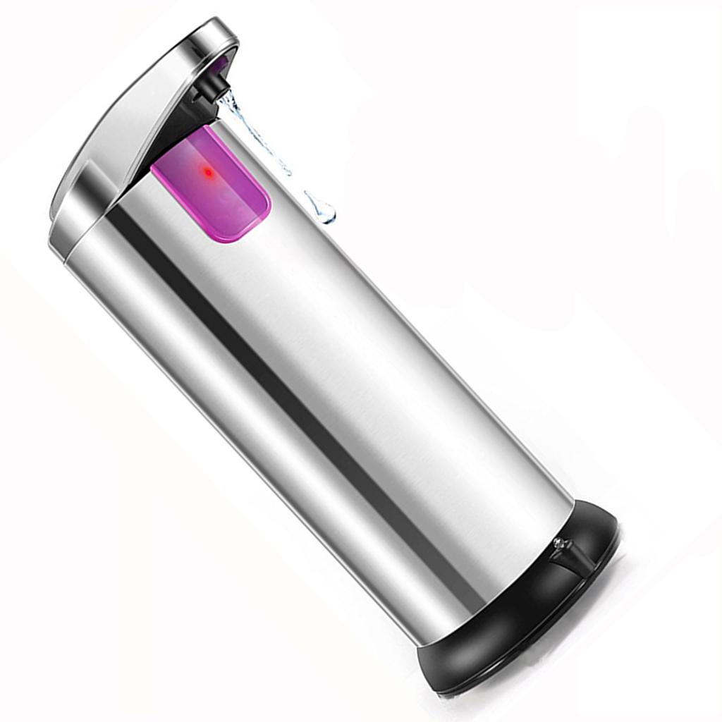 Автоматический дозатор мыла Регулируемый сенсор Нержавеющая сталь Бесконтактный Электрический дозатор жидкого мыла Для ванной комнаты Кухни