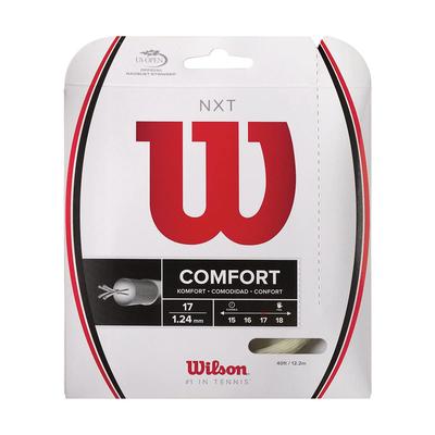 Теннисная струна Wilson NXT 17 WRZ942900 Мультиволоконная жила Одинарная струна Wilson (1,24 мм)
