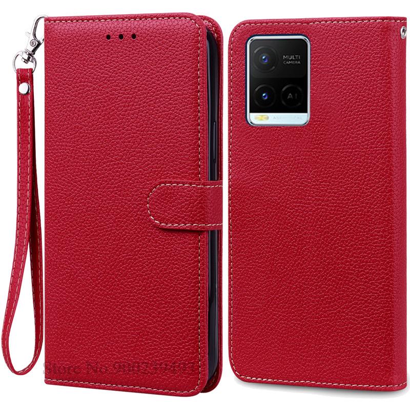 For Vivo Y21 2021 Y21S Case Wallet Flip Case For Vivo Y33S Y33T Y32 Y21T Y21E Y21A Y21G VivoY21 Silicone Cover Coque Fundas Etui