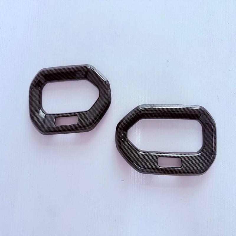 ABS carbonfiber For Honda passport 2025 2026 door handle bowl Window Lift Switch gear water cup Panel AC vent trument cover