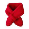 Baby Winter Scarf Knitted Thick Elastic Soft Solid Color Unisex Warm Cold Resistant Anti-shrink Neck Protection Children Neck Wrap