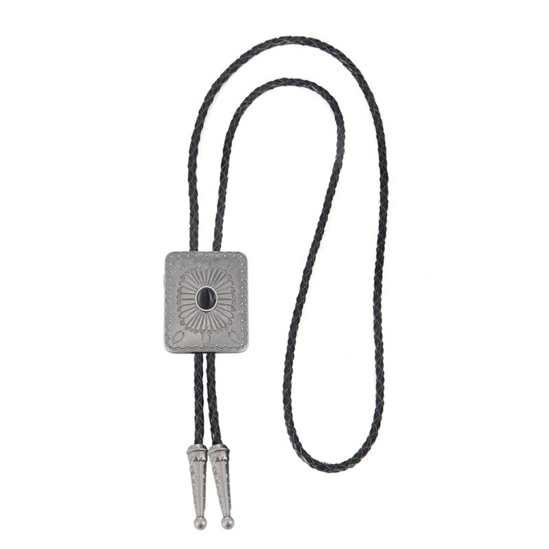 Боло-галстук в панк-стиле с подвеской-эмблемой, шейное украшение, аксессуар для костюма