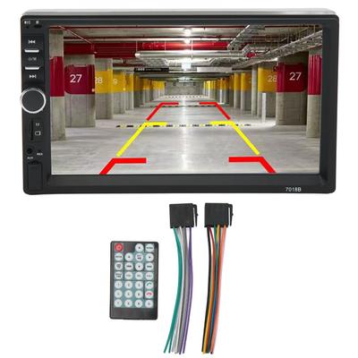 7-дюймовая автомагнитола 2DIN Радио Высокое разрешение Bluetooth Сенсорный экран MP5-плеер Многофункциональный для Авто