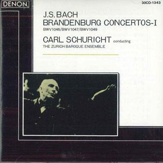 CD ЦЮРИХСКИЙ БАРОЧНЫЙ АНСАМБЛЬ И.С. БАХ Полные Бранденбургские концерты 30CO1343 Япония Классика Б/у