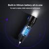 Мини светодиодный фонарик COB+XPE Портативный фонарь USB-зарядка Кемпинговый фонарь Масштабируемый фокусирующий свет Тактический фонарик с зажимом для ручки