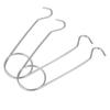 2Pcs Stainless Steel Fish Mouth Jaw Spreaders Hanging Hook Rack for Cooker Water Bottle