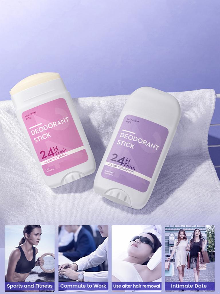 Дезодорант-стик Freshness для женщин - Формула без спирта, 24-часовая защита от пота, Стойкий аромат и Ощущение сухости и комфорта