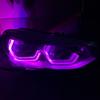 Lemon Yellow DRL LED Modules For BMW G01 X3 G02 X4 F97 X3M F98 X4M CSL Daytime Running Lights Adaptive LED Angel Eyes 7466107