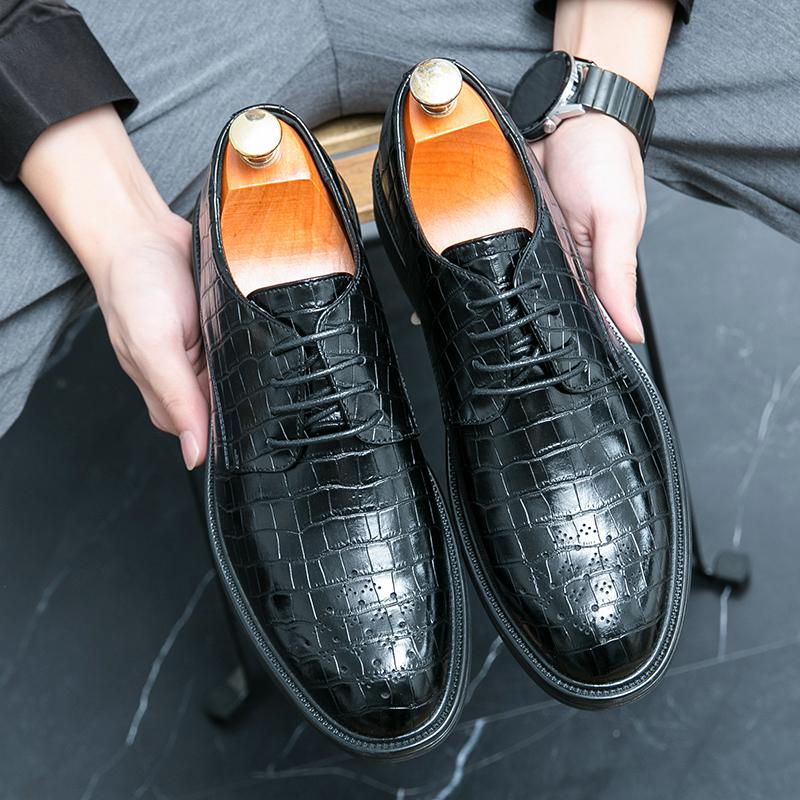 Роскошные мужские кожаные туфли, высококачественные мужские туфли, остроносые оксфордские свадебные кожаные мужские туфли 2024 года, офисные мужские туфли для джентльменов