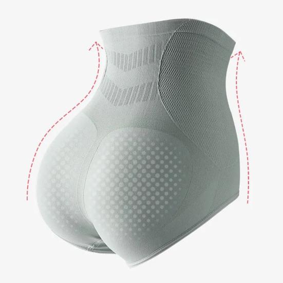 Women Panties High Waist Tummy Control Slimming Butt Lift Solid Color Soft Breathable Elastic Anti-septic Plus Size Lady Underpants Briefs Underwear