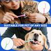 3 Pcs Dog Toothbrush Dogs & Cats Cleaning Tool For To Remove Tartar Eliminate Bad Breath  Safe Soft-Bristled Toothbrush