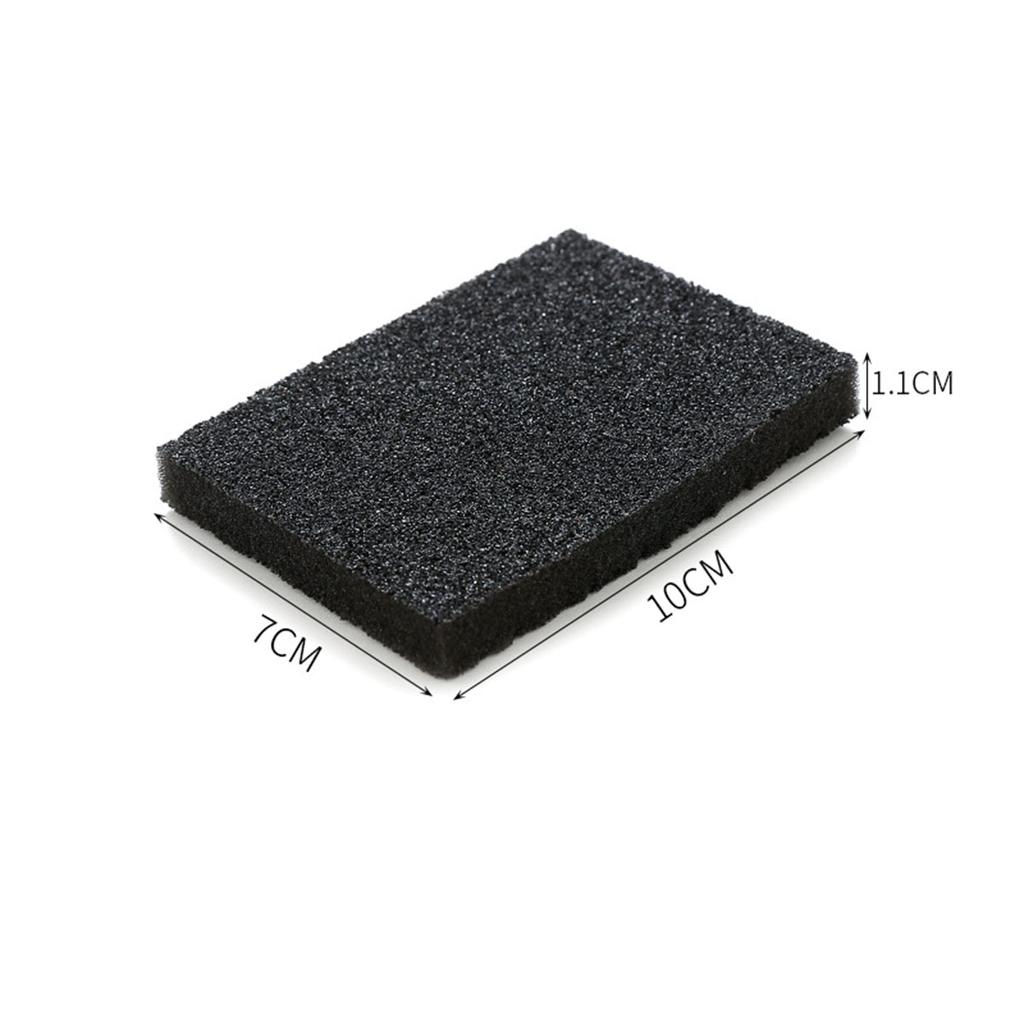 2pcs Emery Cleaning Sponge Wipe Pot Remove Rust Sponge Wipe Pot Kit Chen Utensils Kitchen Wipe Home Cleaning