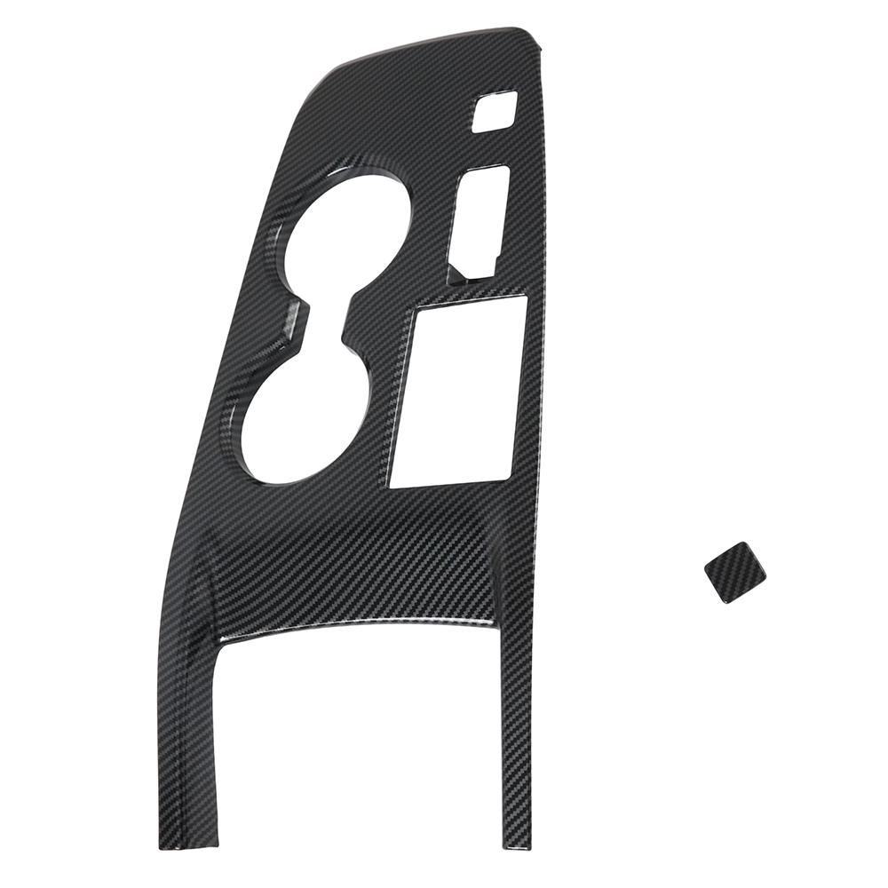 Для Nissan Qashqai J12 2026 2026 ABS Карбоновое волокно Панель переключения передач на консоли Рамка панели переключения передач на консоли Накладка