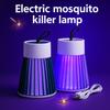 Лампа-убийца комаров Электрическая ловушка для насекомых 2-в-1 USB-ловушка для жуков со светодиодной подсветкой для спальни, кемпинга на открытом воздухе, ос, мошек