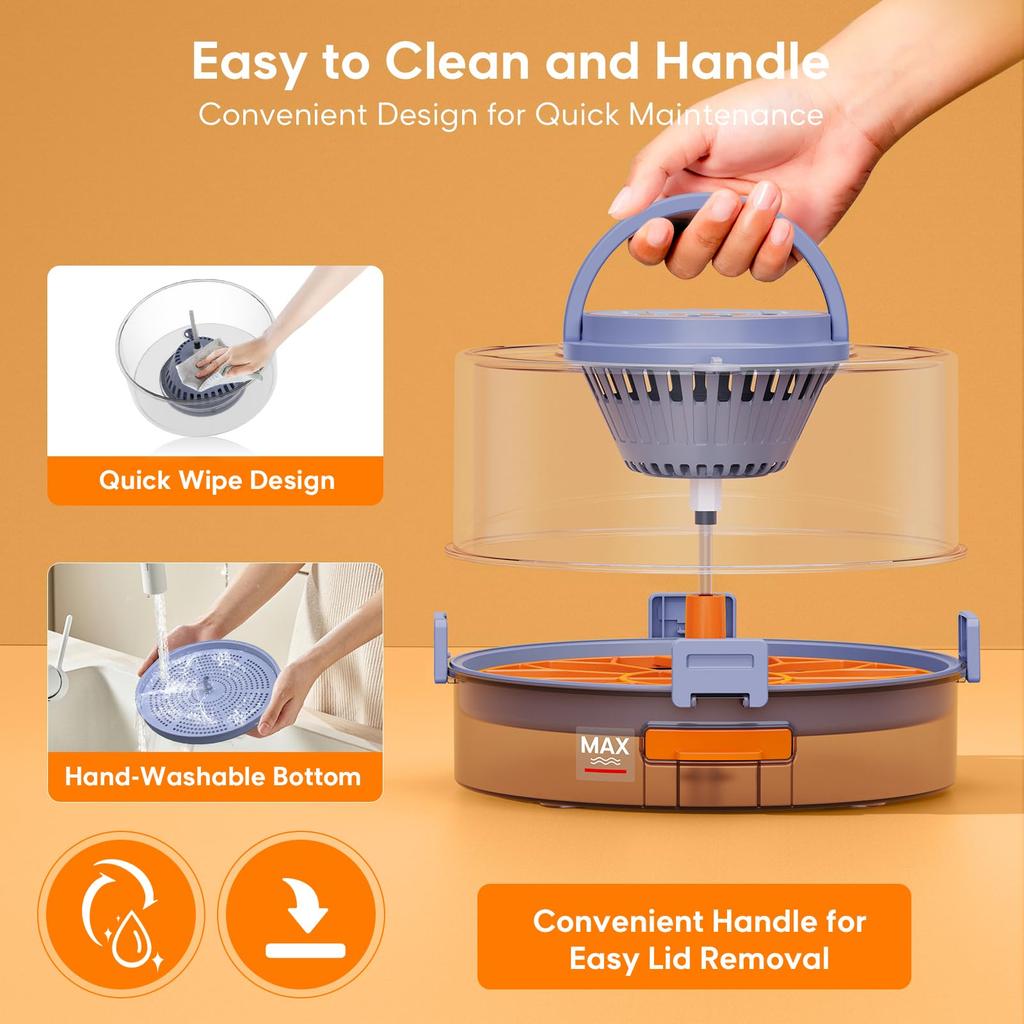 Egg Incubator with Automatic Egg Turning and Humidity Control, Intelligent Egg Incubator with Automatic Temp. Adjustment, 12 Egg