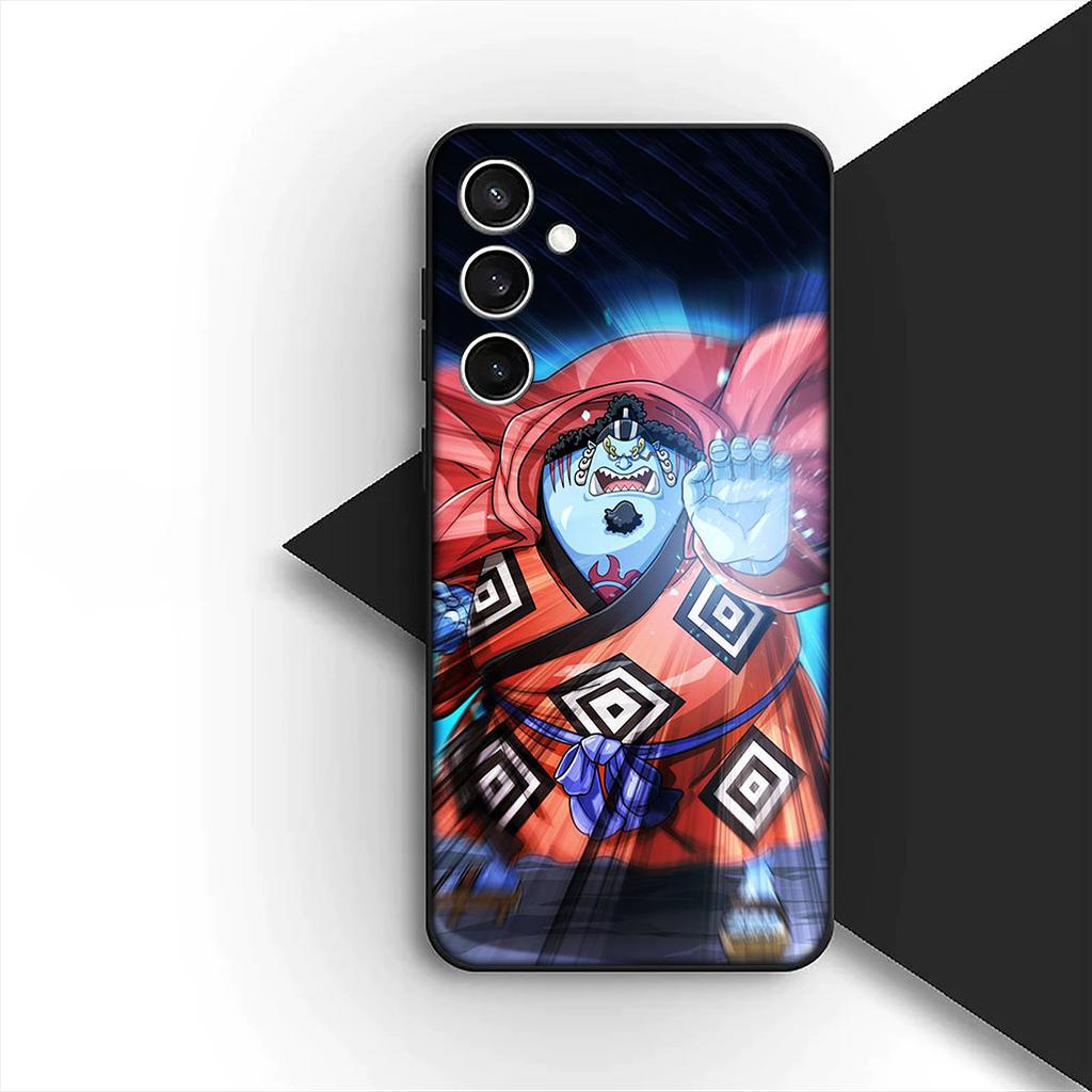 for Samsung Galaxy S10 S8 S9 Plus A33 A34 A31 70 A71 A72 Note 20 9 8 S10E Phone Case One Pieces Luffy Roronoa Zoro Jinbe Sanji